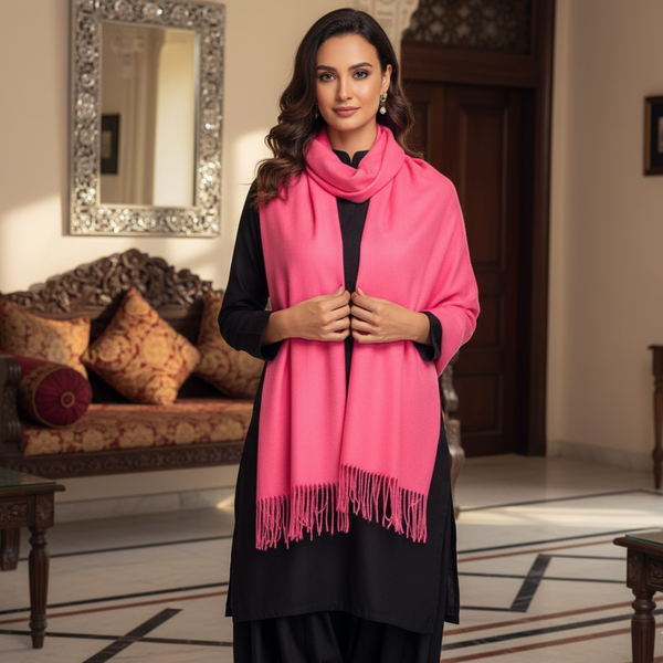 Cozy Ultra Soft Stole - Pink