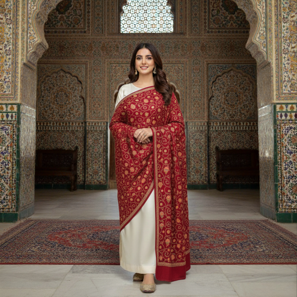 Royal Splendor Pashmina Shawl