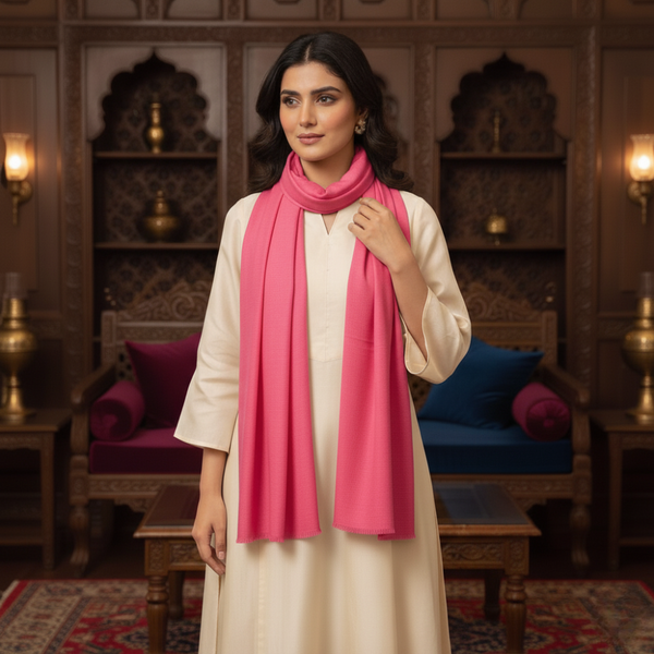 Pashmina Stole - Pink