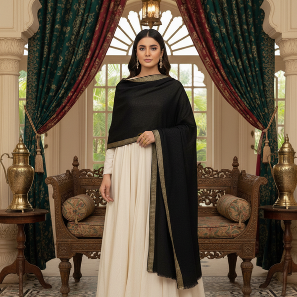 Guzel Zari Kashmiri Shawl