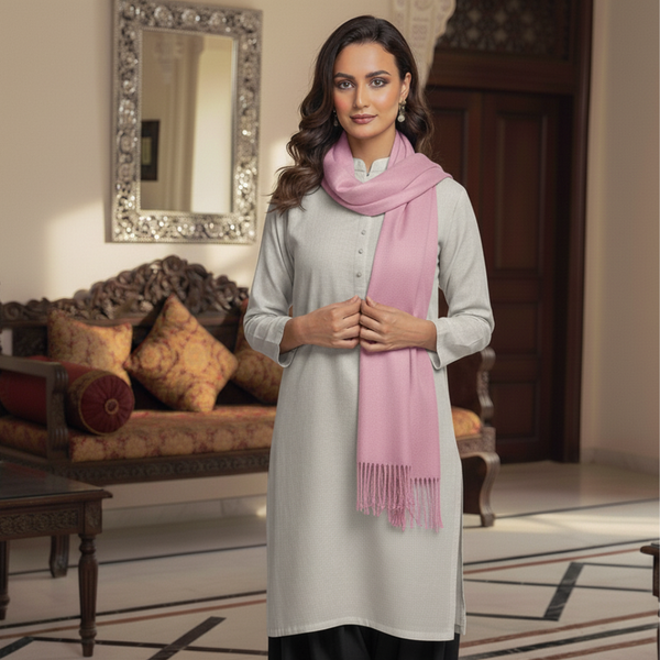 Cozy Ultra Soft Stole - Pale