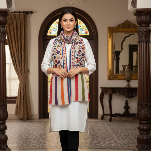 Kalamkar Printed Muffler