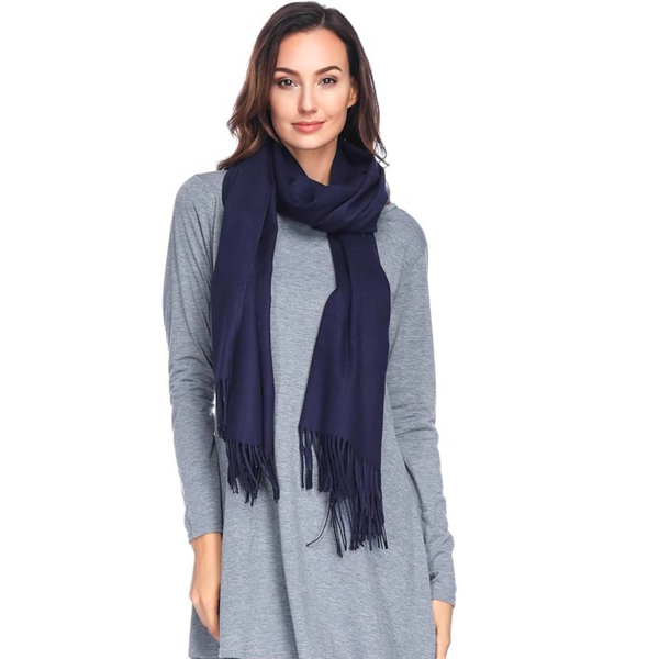 Cozy Ultra Soft Stole - Blue