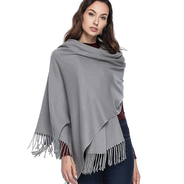 Cozy Ultra Soft Stole - Light Grey