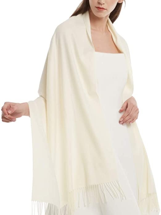 Pashmina Staller - White