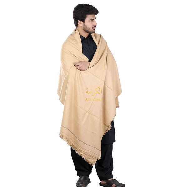 Kashmiri Dhussa Woolen Shawl XL-Tortilla